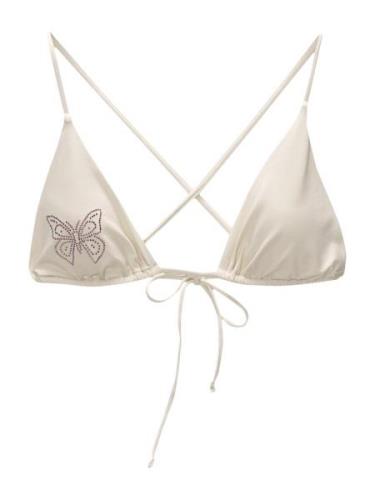 Pull&Bear Bikinitoppi  ecru