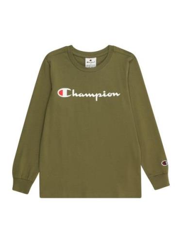 Champion Authentic Athletic Apparel Paita  oliivi / punainen / valkoin...