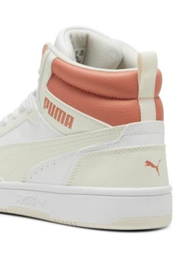 PUMA Korkeavartiset tennarit 'Rebound v6'  norsunluu / ruosteenpunaine...