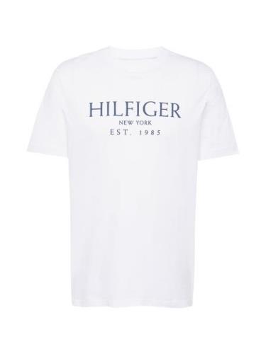 TOMMY HILFIGER Paita  tummansininen / valkoinen