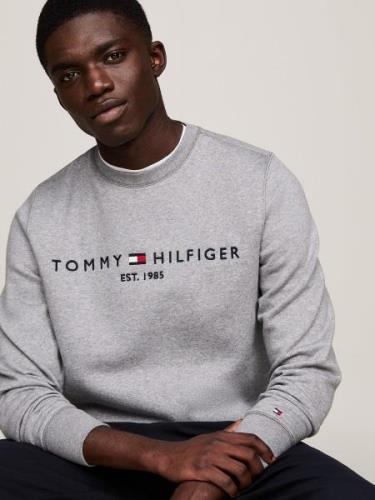 TOMMY HILFIGER Collegepaita  laivastonsininen / meleerattu harmaa