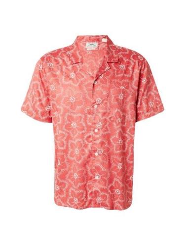 LEVI'S ® Paita 'Sunset Camp Shirt'  punainen / valkoinen