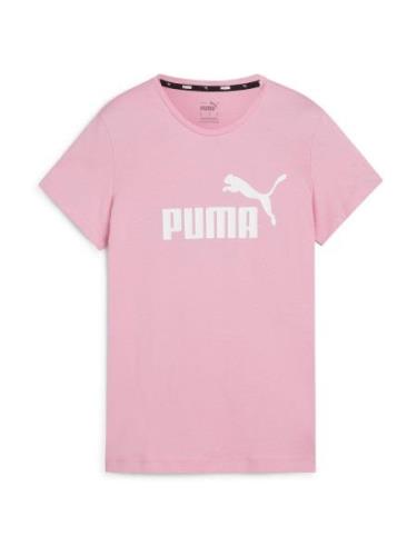 PUMA Toiminnallinen paita 'Essential'  luumu / valkoinen