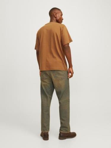 JACK & JONES Paita 'JPRBLAchad'  karamelli / musta