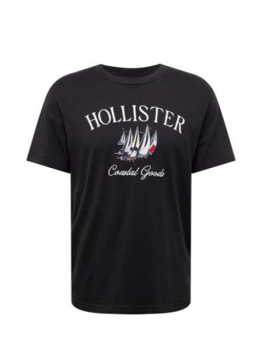 HOLLISTER Paita 'COASTAL'  vaaleansininen / vaaleanharmaa / musta / va...