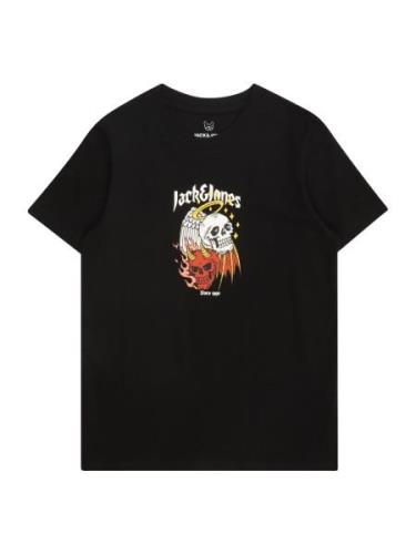 Jack & Jones Junior Paita 'JORSEVEN SKULL'  keltainen / aprikoosi / mu...