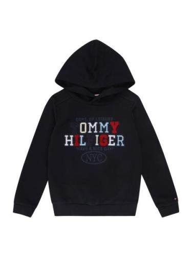 TOMMY HILFIGER Collegepaita  laivastonsininen / pastellinsininen / pun...