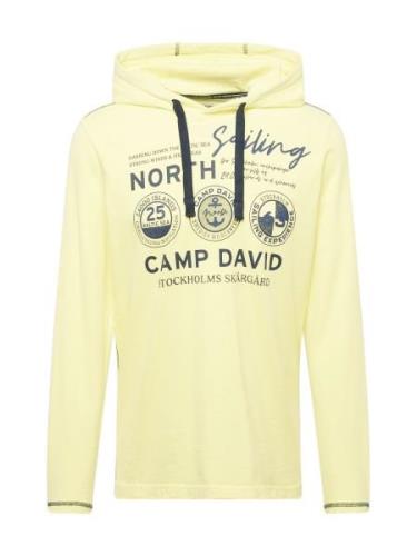 CAMP DAVID Paita  marine / pastellinkeltainen