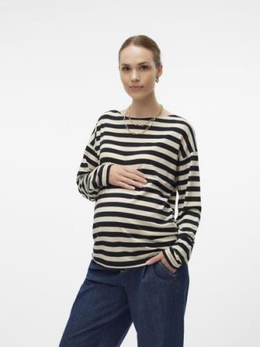 Vero Moda Maternity Paita 'VMMPALMA'  norsunluu / musta