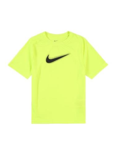 NIKE Toiminnallinen paita  neonkeltainen / musta