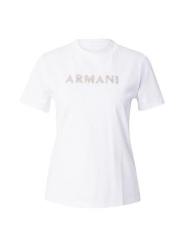 ARMANI EXCHANGE Paita  kulta / hopea / valkoinen