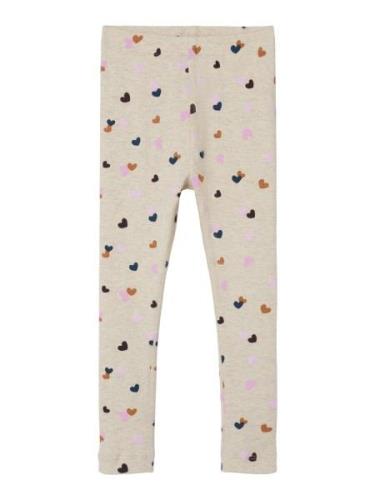 NAME IT Leggingsit 'NMFLUCKY'  beige / marine / ruskea / viininpunaine...