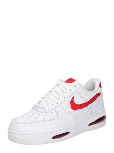 Nike Sportswear Matalavartiset tennarit 'AIR FORCE 1 EVO'  punainen / ...