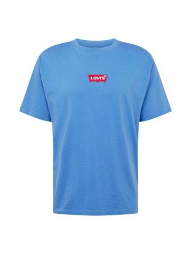 LEVI'S ® Paita 'Vintage Fit Graphic Tee'  kuninkaallisen sininen / pun...