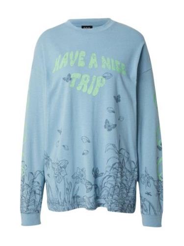 BDG Urban Outfitters Paita 'NICE TRIP'  marine / kyyhkynsininen / mint...