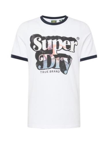 Superdry Paita  opaali / lila / musta / valkoinen