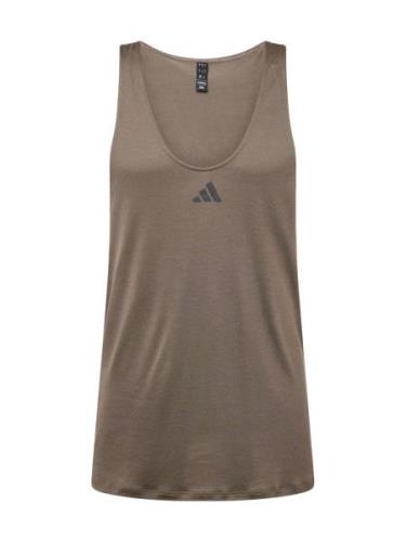 ADIDAS PERFORMANCE Toiminnallinen paita 'WORKOUT STRINGER'  vaaleanrus...