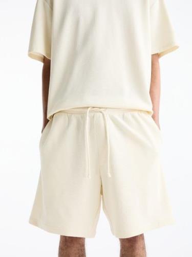 Pull&Bear Housut  musta / valkoinen / offwhite