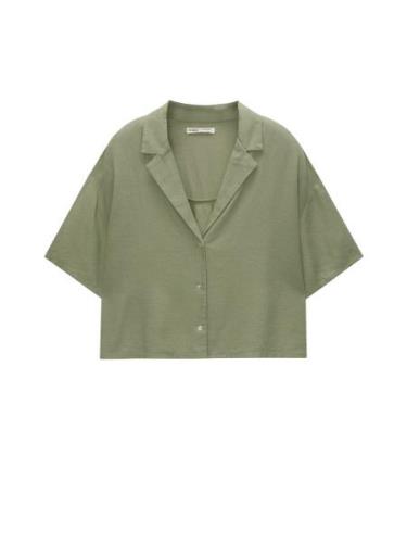 Pull&Bear Pusero  khaki