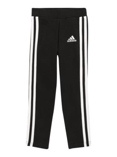 ADIDAS SPORTSWEAR Urheiluhousut 'Essentials'  musta / valkoinen