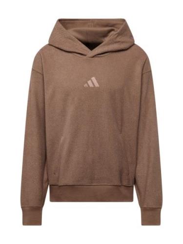 ADIDAS SPORTSWEAR Urheilullinen collegepaita  meleerattu ruskea