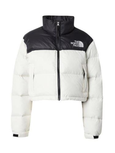 THE NORTH FACE Välikausitakki 'NUPTSE'  musta / valkoinen