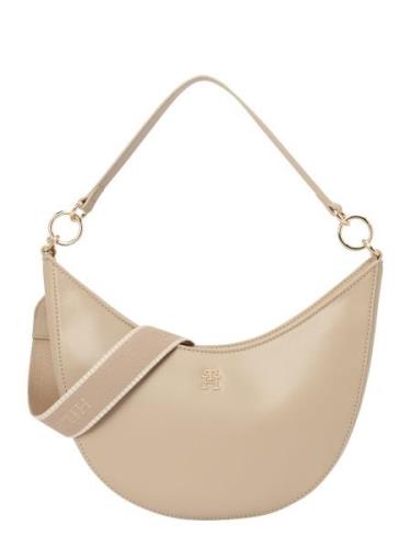 TOMMY HILFIGER Olkalaukku 'Monotype'  beige