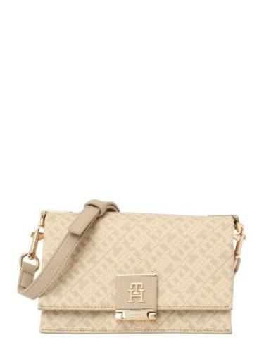 TOMMY HILFIGER Olkalaukku 'HER'  beige / tummabeige