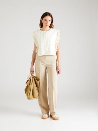 modström Suorat housut 'Gale'  beige