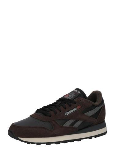 Reebok Matalavartiset tennarit 'Classic'  tummanruskea / harmaa / must...