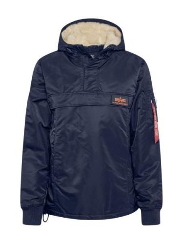 ALPHA INDUSTRIES Välikausitakki 'HPO Anorak'  laivastonsininen / koral...