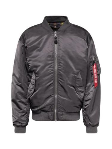 ALPHA INDUSTRIES Välikausitakki  savunharmaa / punainen / valkoinen