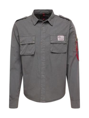 ALPHA INDUSTRIES Välikausitakki 'Urban Military'  tummanharmaa / kirka...