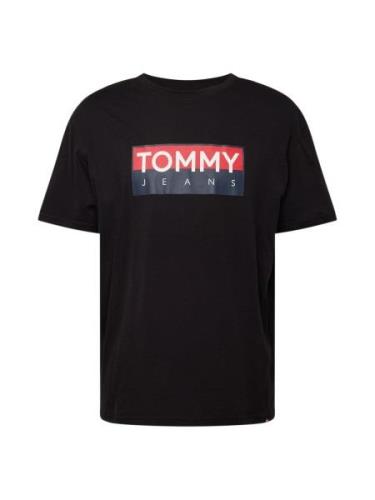 Tommy Jeans Paita  laivastonsininen / punainen / musta / offwhite