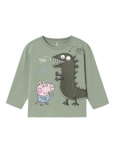 NAME IT Paita 'Abrum Peppapig''  vihreä / vaaleanpunainen / musta / va...