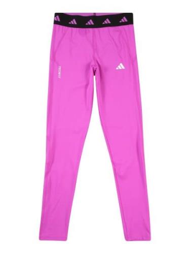 ADIDAS SPORTSWEAR Urheiluhousut  lila / musta / valkoinen