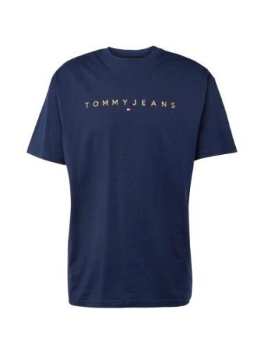 Tommy Jeans Paita  laivastonsininen / kullankeltainen