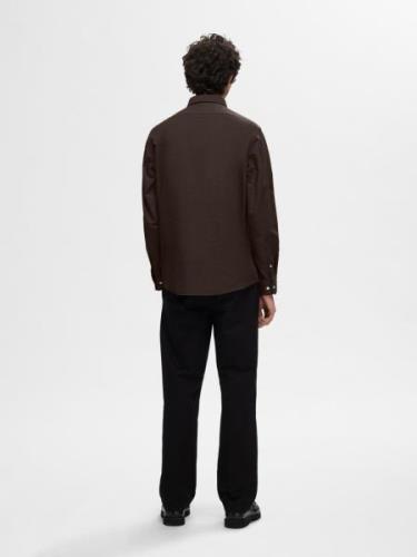 SELECTED HOMME Paita 'SLHRICK'  suklaa