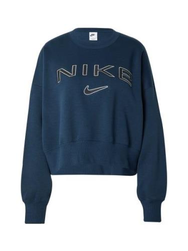 Nike Sportswear Collegepaita 'PHNX FLC'  sinivihreä / musta / valkoine...