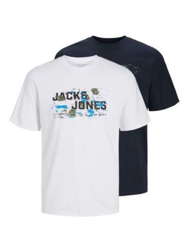 JACK & JONES Paita 'OUTDOOR'  laivastonsininen / turkoosi / oliivi / v...