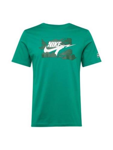 Nike Sportswear Paita 'CLUB'  kuusi / tummanvihreä / valkoinen