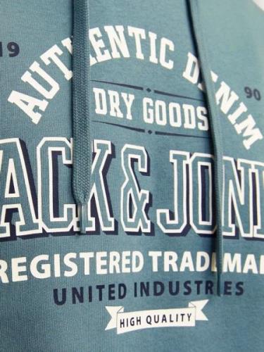 JACK & JONES Collegepaita  marine / sinivihreä / valkoinen