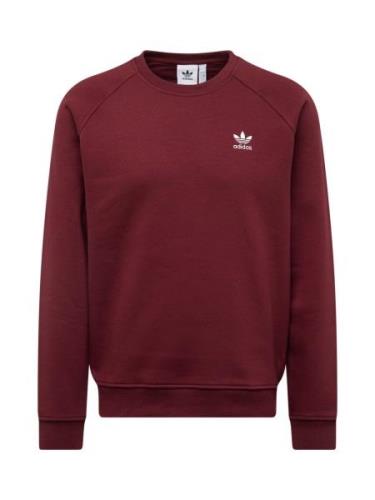 ADIDAS ORIGINALS Collegepaita 'Trefoil Essentials'  rubiininpunainen /...