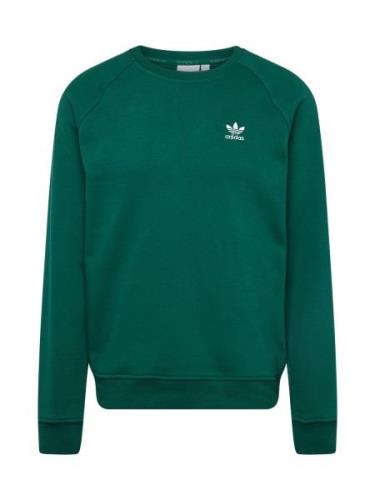 ADIDAS ORIGINALS Collegepaita 'Trefoil Essentials'  smaragdi / valkoin...