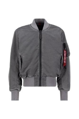 ALPHA INDUSTRIES Välikausitakki 'MA-1'  grafiitti