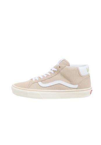 VANS Korkeavartiset tennarit 'Skool 37'  tummabeige / valkoinen