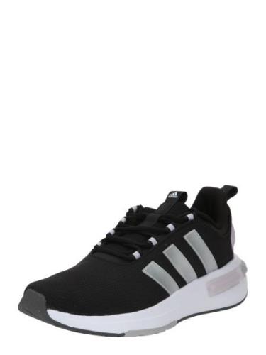 ADIDAS SPORTSWEAR Juoksukengät 'Racer'  musta / hopea