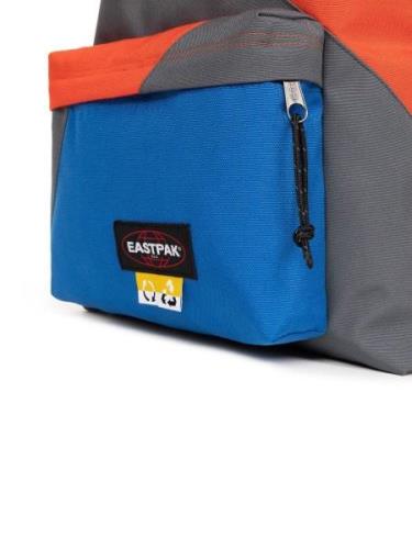 EASTPAK Reppu  sininen / harmaa / oranssinpunainen