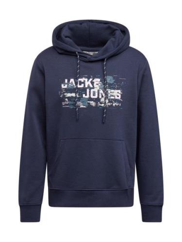 JACK & JONES Collegepaita 'JCOOutdoor'  marine / minttu / pastellinpin...