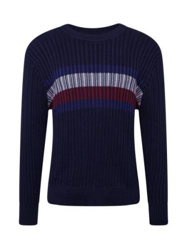 TOMMY HILFIGER Neulepaita  marine / tummanpunainen / valkoinen